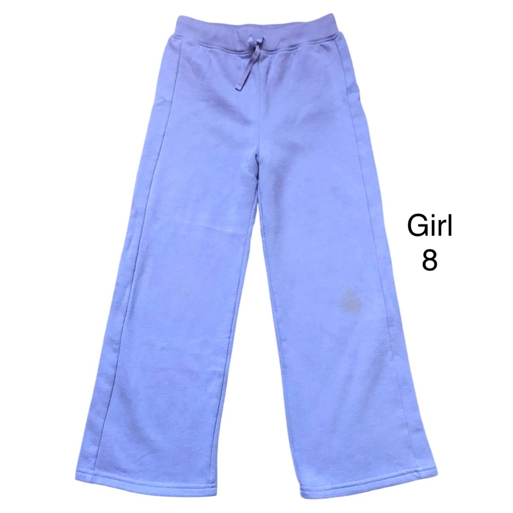 Oshkosh Girl Fleece Lined Wide Leg Pants Size 8